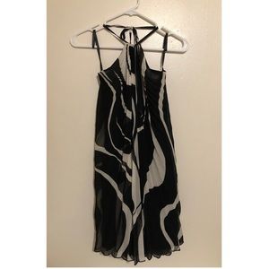 Arden B Pleated Halter Dress